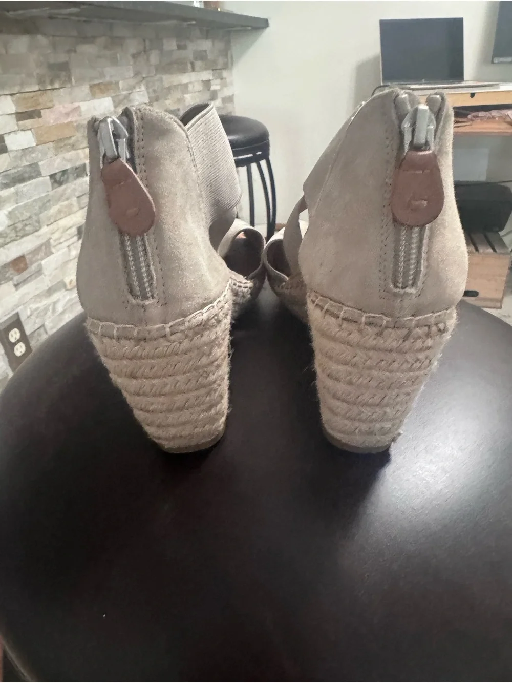 Gentle Souls espadrille wedge sandal